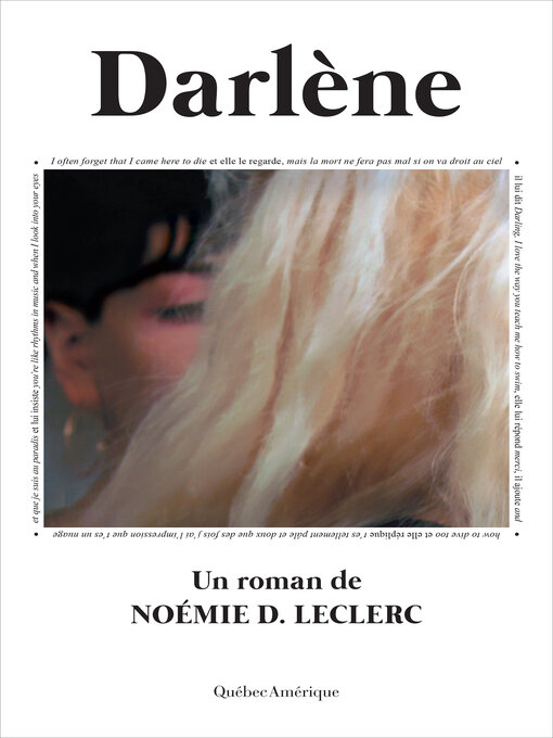 Title details for Darlène by Noémie D. Leclerc - Available